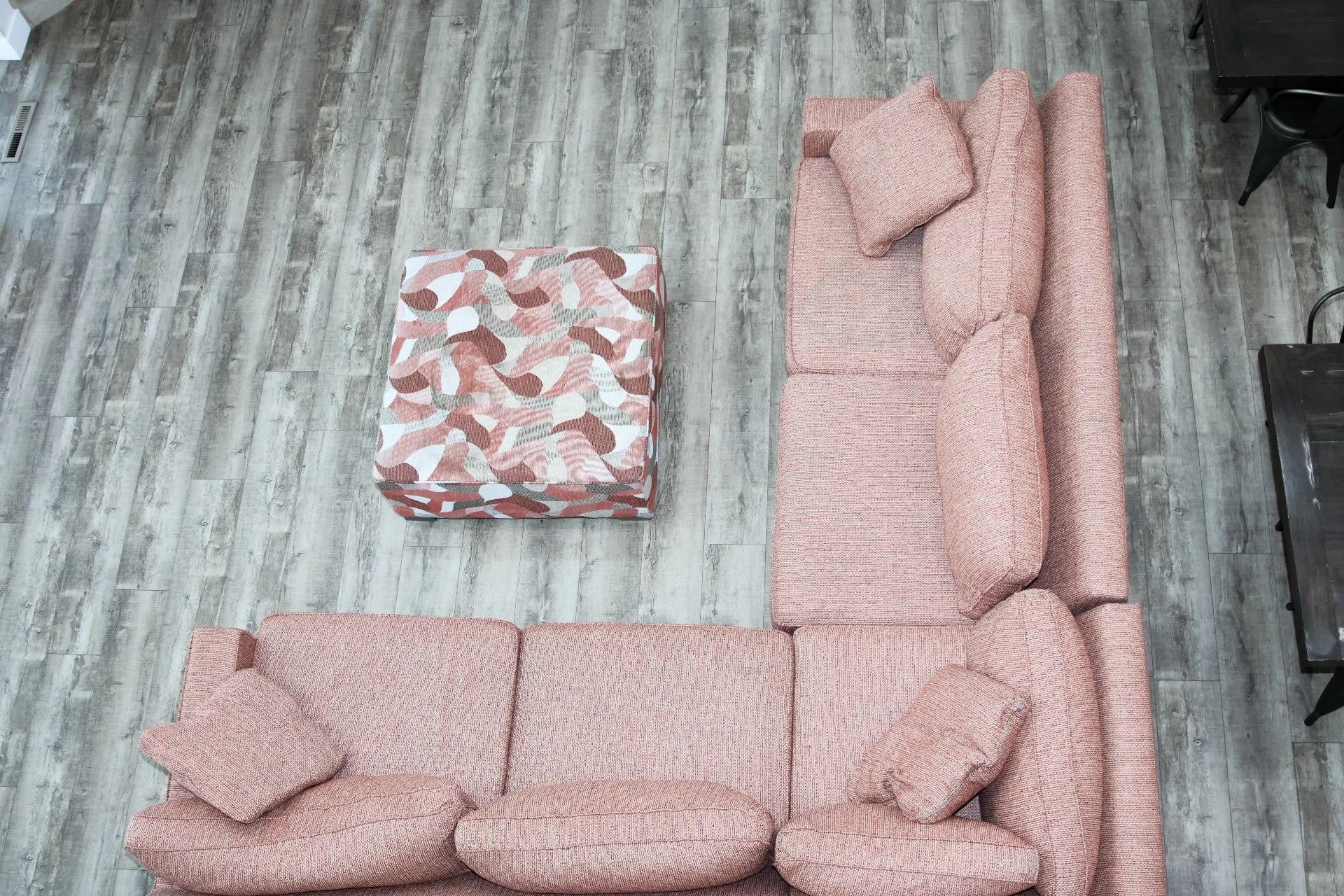 after cleaning living room