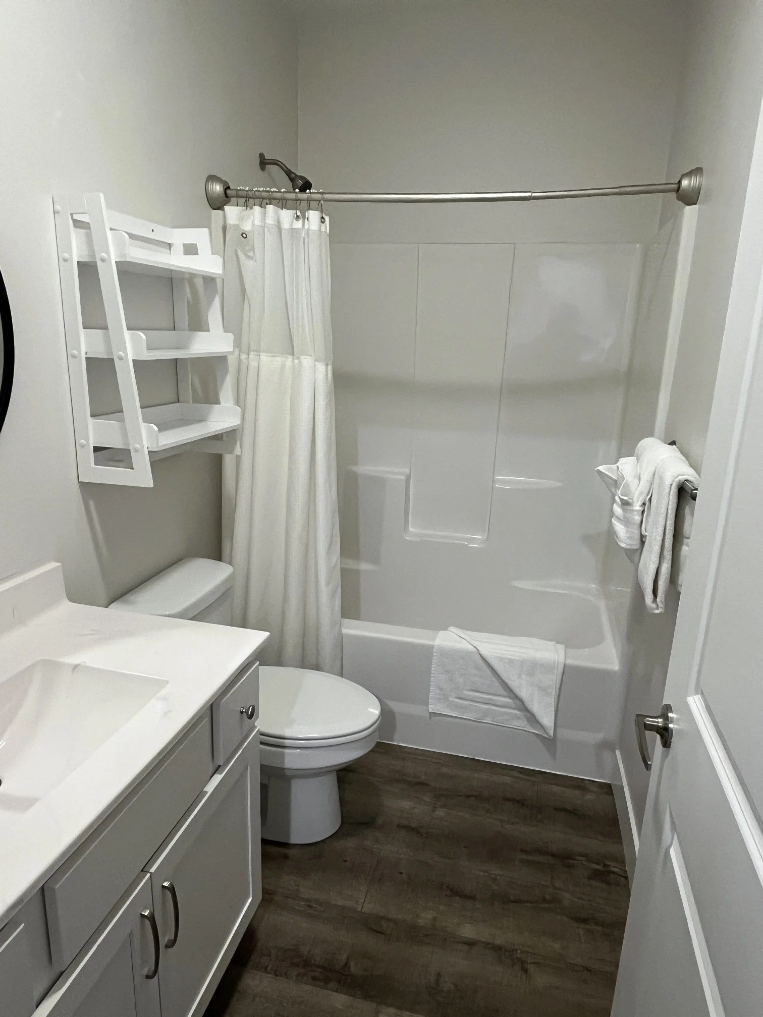 Bathroom after cleaning