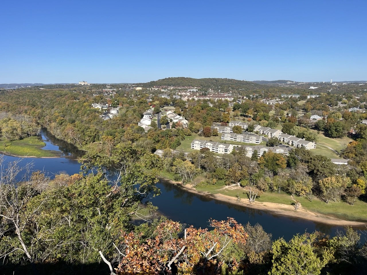 Branson, Missouri city view